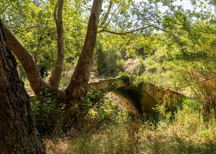 Traditional Stone House In Vouni, Quiet With Courtyard & Bbq 別荘