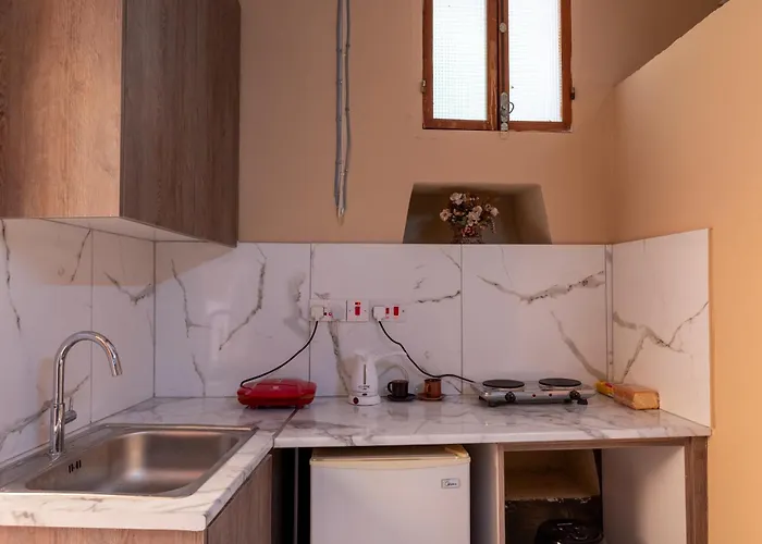 別荘 Traditional Stone House In Vouni, Quiet With Courtyard & Bbq